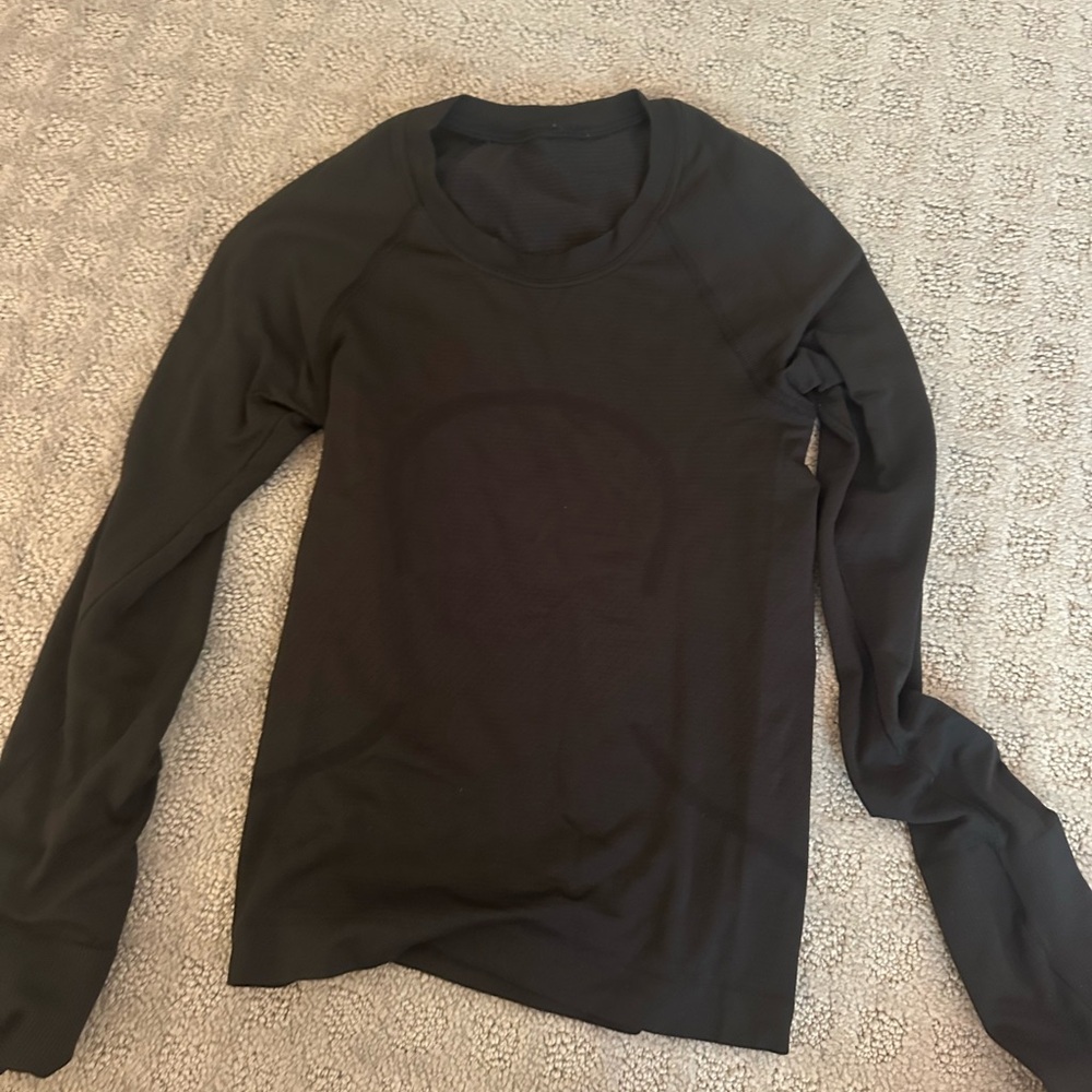 Black Long Sleeve Top Lululemon